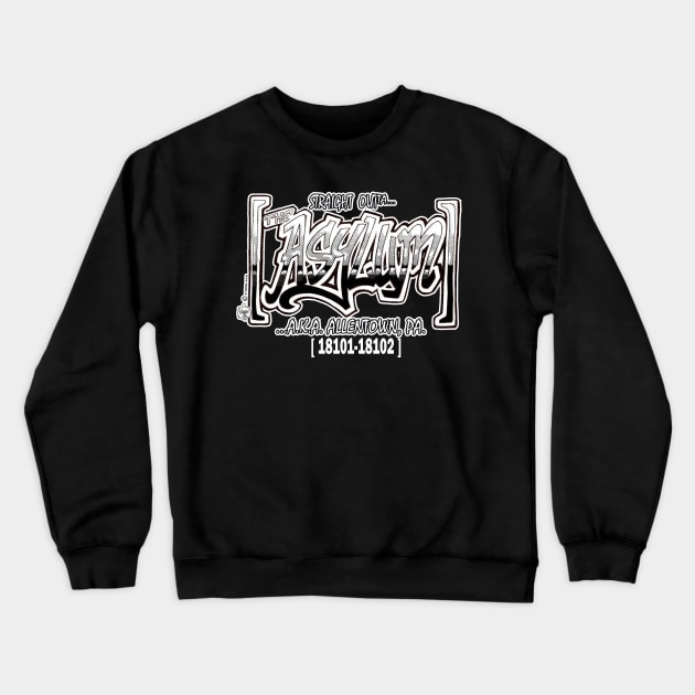 THE ASYLUM LOGO Crewneck Sweatshirt by DHARRIS68